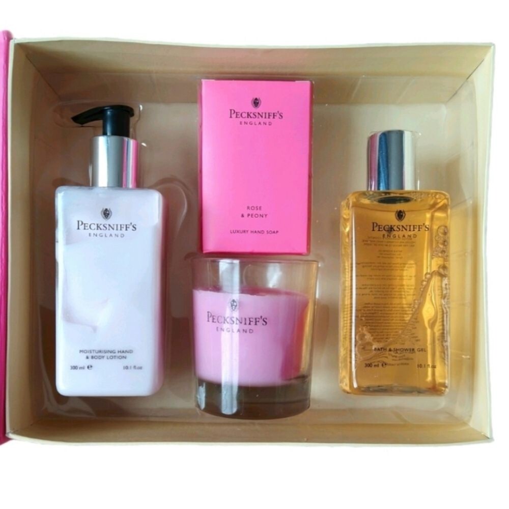 Peckersniff's England  Rose and Peony Gift Set